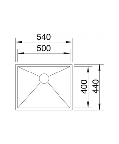 кухонная мойка Blanco Zerox 500-U (521589)