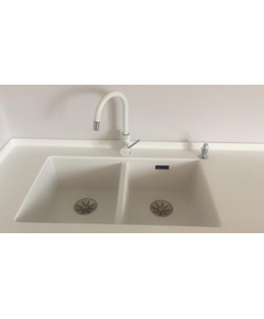 кухонная мойка Blanco Subline 350/350-U белый (523578)