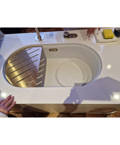 кухонная мойка Blanco Oovalon 700-U Cloud Белый (527990)