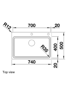 кухонная мойка Blanco Etagon 700-IF/A (524274)