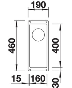 кухонная мойка Blanco Subline 160-U белый (523400)