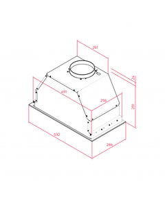 кухонная вытяжка Teka GFL 57760 EOS SS