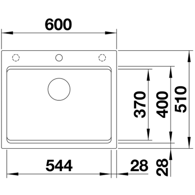 кухонная мойка Blanco Etagon 6 черный матовый (525890)