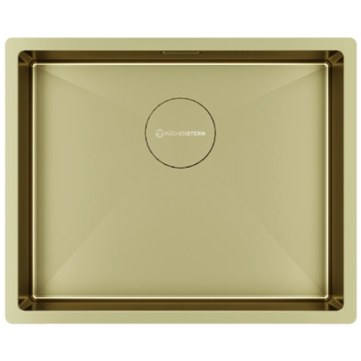 кухонная мойка Kuchenstern KRAFT 60 AISI 304/R10 золото 502GL50 (KS-800155)