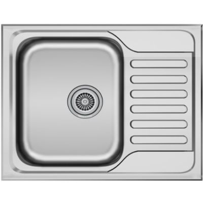 кухонная мойка KuchenStern BASIS 45 AISI 304/R65 нержавеющая сталь 653SS60 (KS-800140)