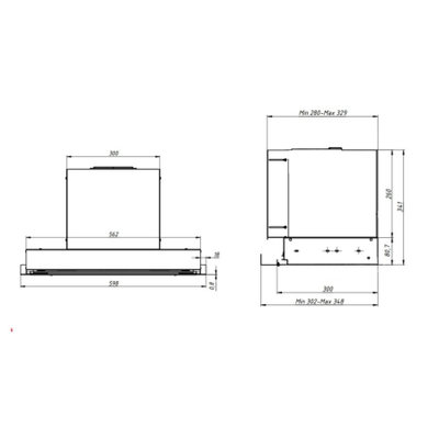кухонная вытяжка Franke T-FORM CR 60