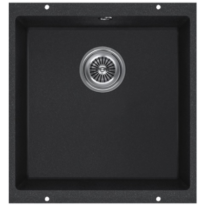 кухонная мойка Kuchenstern UNDER 50 Ku-Granit антрацит 100AN10 (KS-800097)