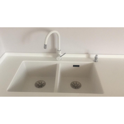 кухонная мойка Blanco Subline 350/350-U белый (523578)