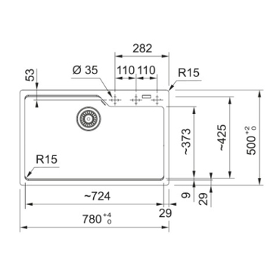 кухонная мойка Franke UBG 610-72 белый (114.0741.505)