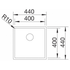 Кухонная мойка Blanco Claron 400-U (521573)