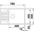 кухонная мойка Blanco Zia XL 6 S compact кофе (523282)